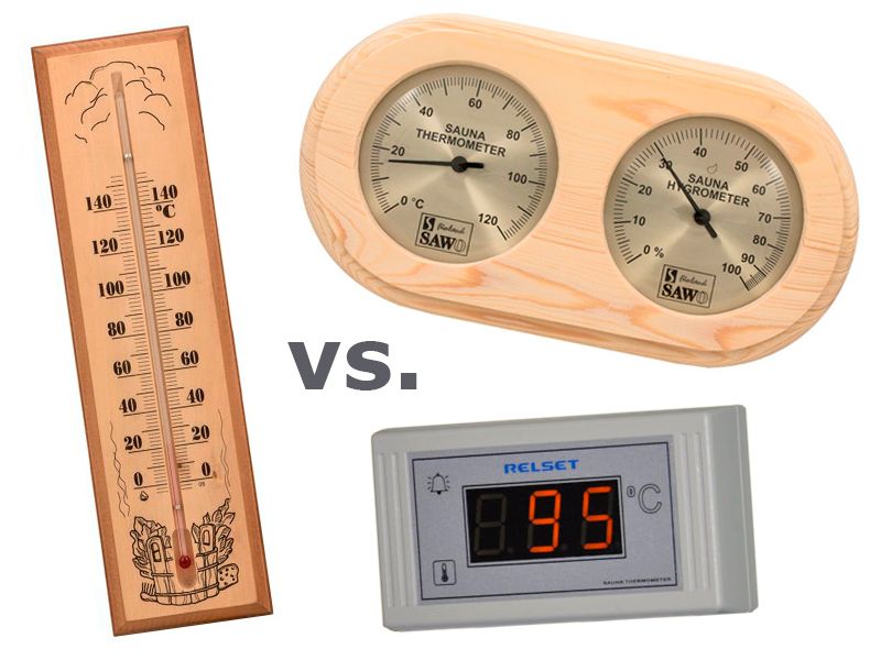 Термометри для сауни - який вид кращий