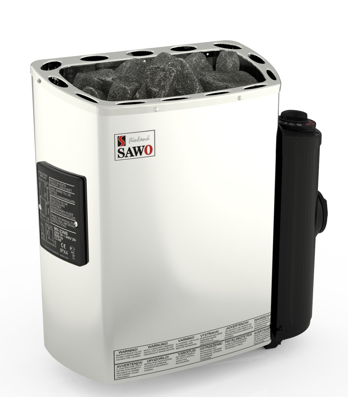 Електрична кам’янка для лазні, бані, сауни електронагрівач SAWO Mini Heater MN-23NB