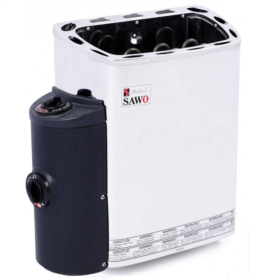 Електрокам’янка для сауни, бані, лазні електричний нагрівач SAWO Mini Heater MN-23NB