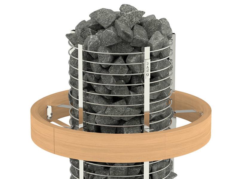Електрична кам’янка для лазні, бані, сауни електронагрівач SAWO Round Tower Heater TH9-105NS