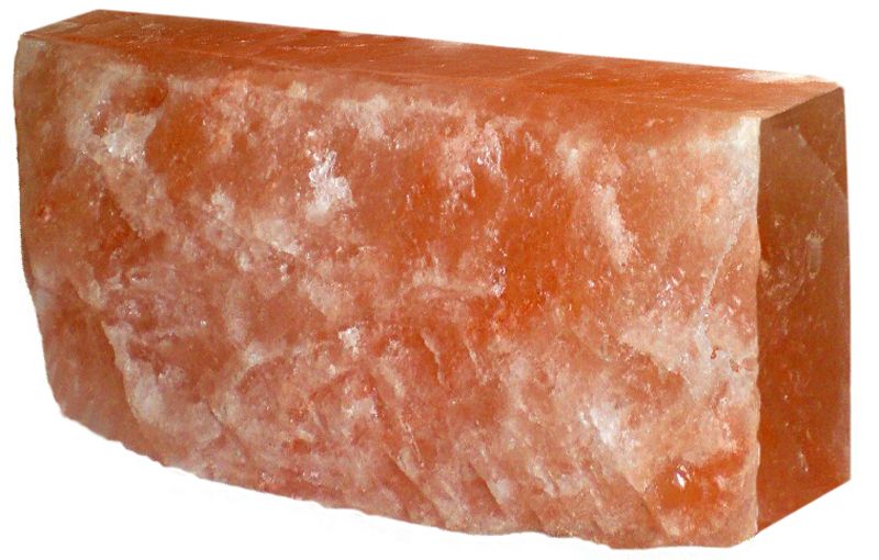 Рожева гімалайська сіль брикет колотий 20×10×5