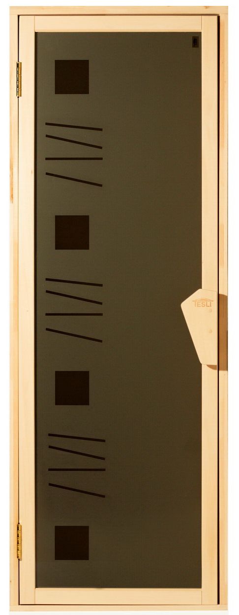 Двері для сауни Tesli Альфа арт 68×188