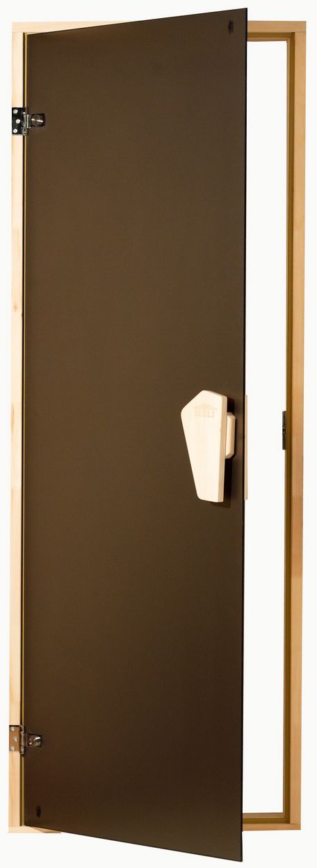 Двері для сауни Tesli Сатин 68×188