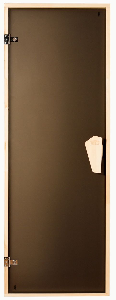 Двері для сауни Tesli Сатин 80×205