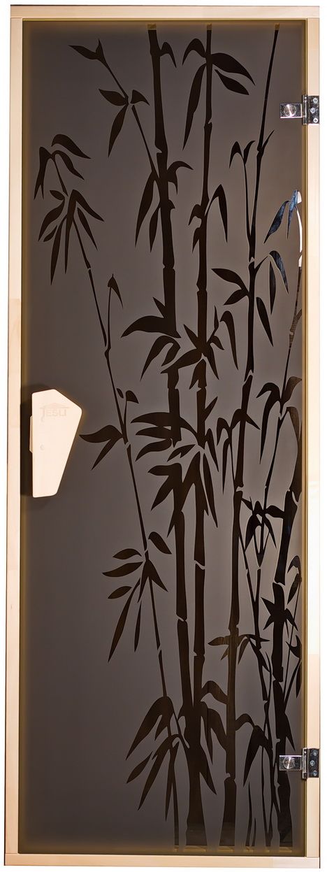 Двері для сауни Tesli Бамбуковий ліс 68×188