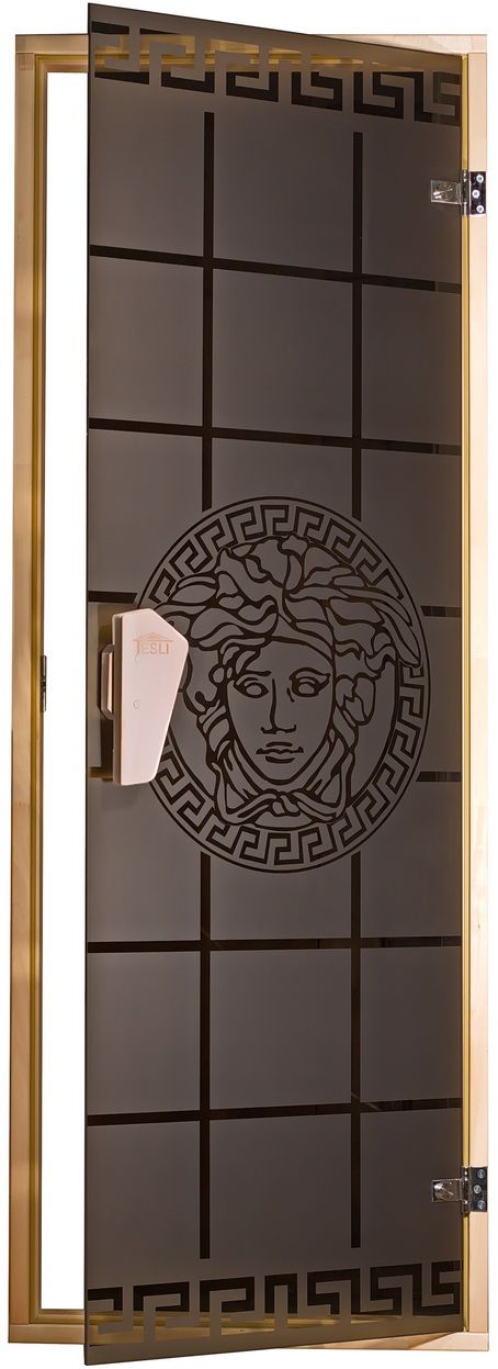 Скляні двері для сауни Tesli Горгона 68×188