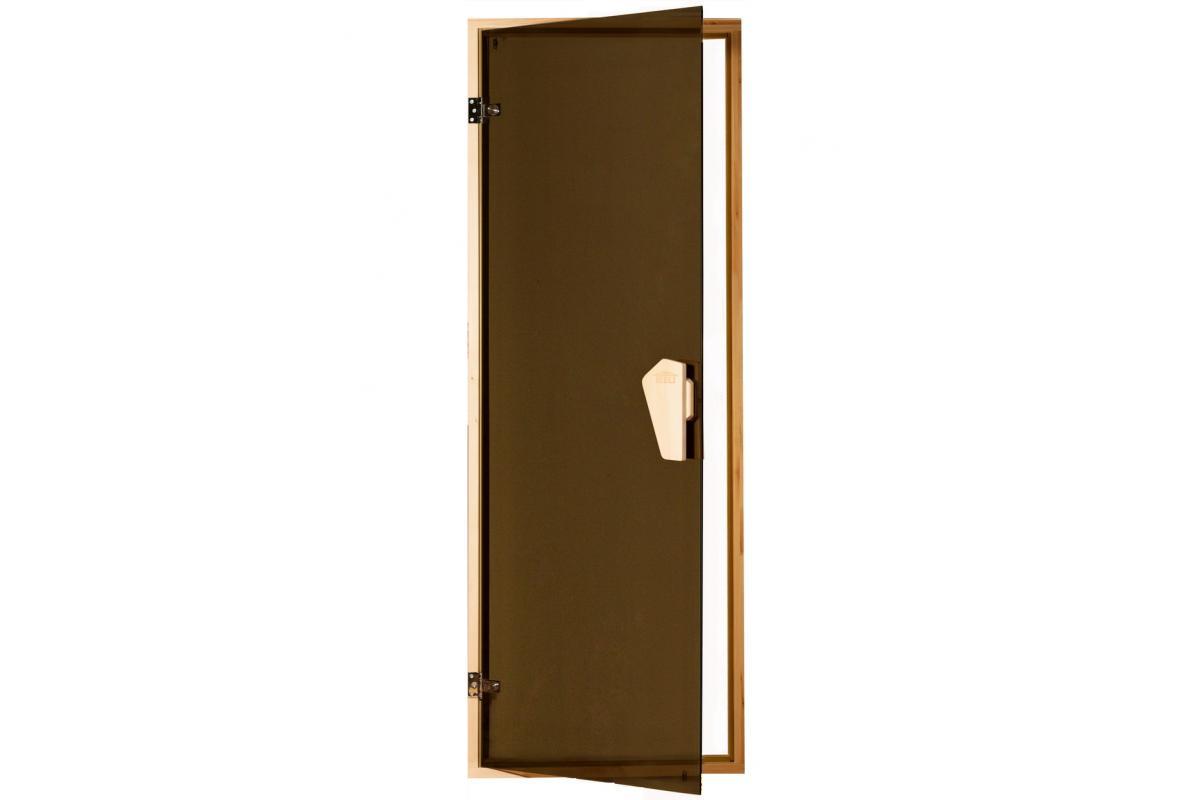 Двері для сауни Tesli 1,78х0,67 із загартованим склом