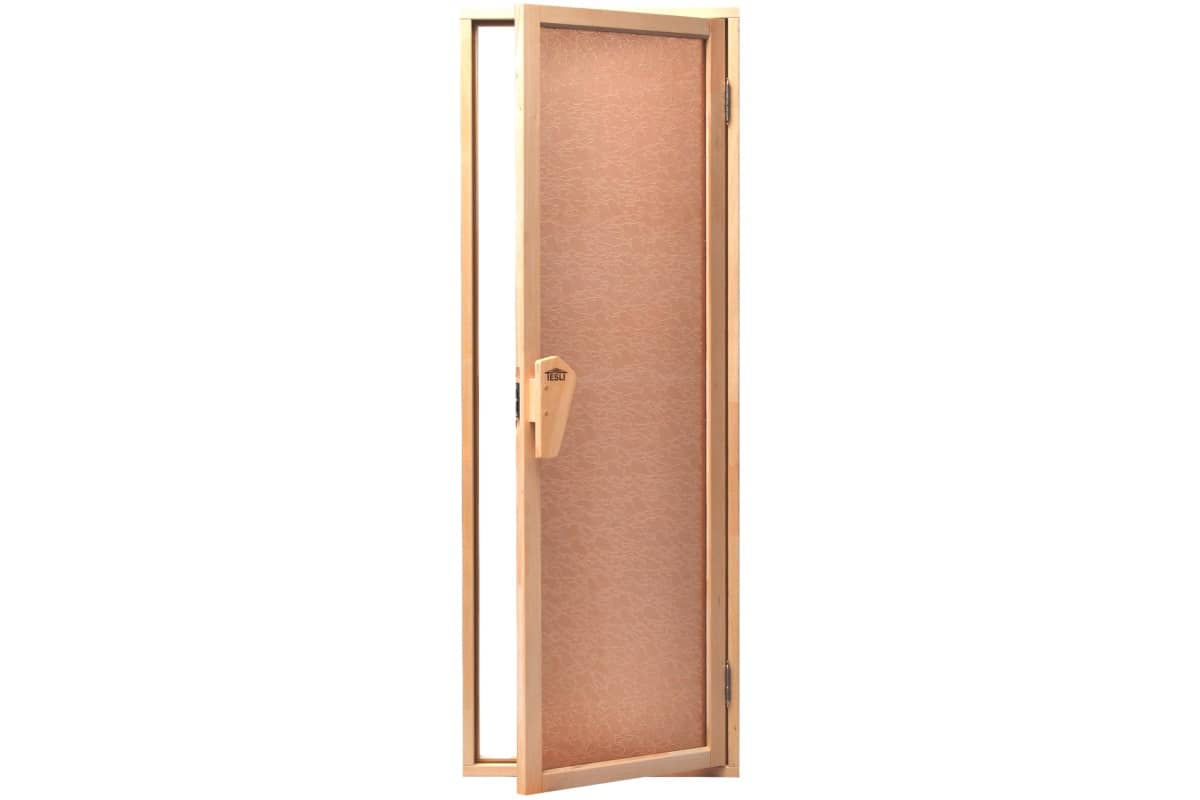 Двері для сауни Tesli UNO Delta 1,88х0,67 із загартованого скла