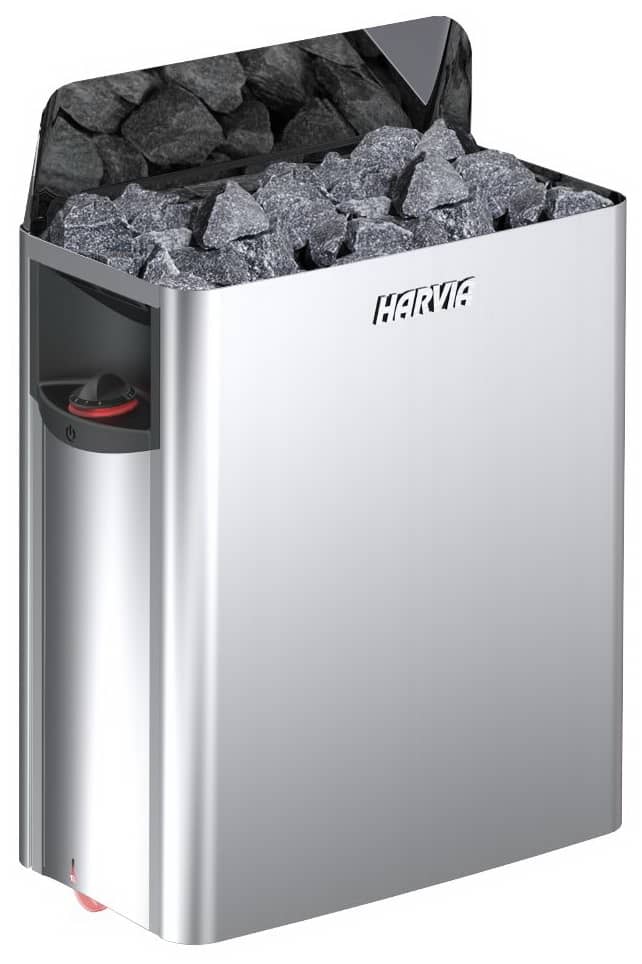 Електрична кам'янка Harvia The Wall SW45 4,5 kW сталева з виносним пультом