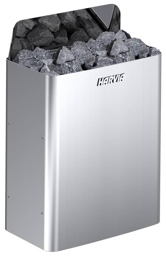 Електрична кам'янка Harvia The Wall SW60E 6,0 kW сталь з виносним пультом