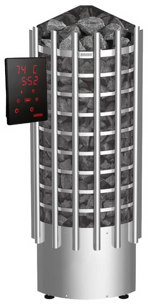 Електрокам'янка Harvia Glow Corner TRC90XE 9,0 kW для парних від 8 до 14 м³
