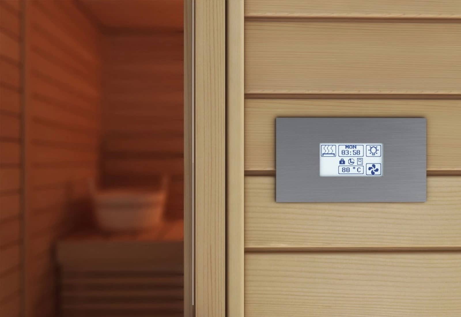 Пульт керування Sawo Innova Stainless Steel Touch INT-S-SST для електрокам'янок