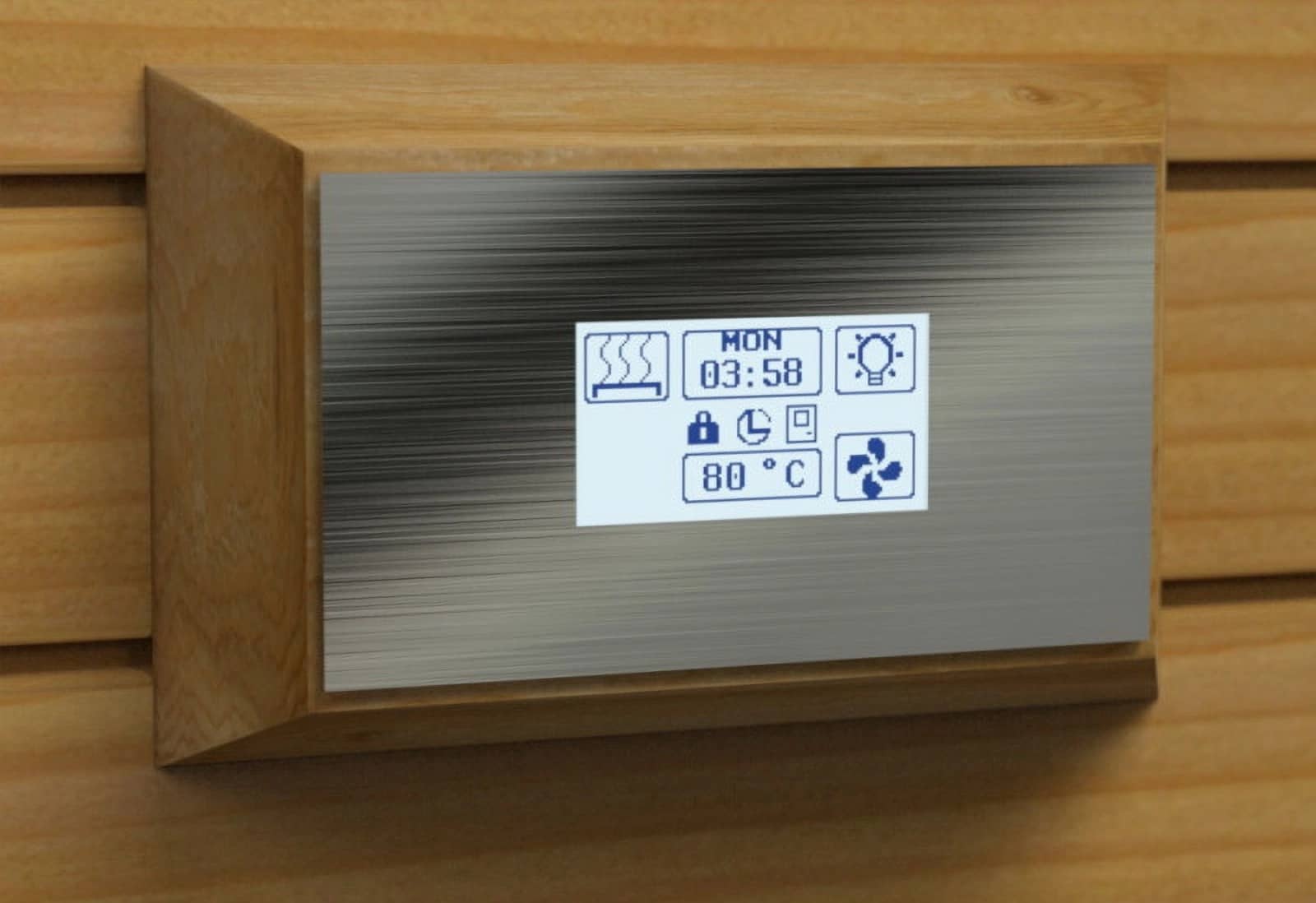 Панель керування Sawo Innova Stainless Steel Touch INT-S-SST