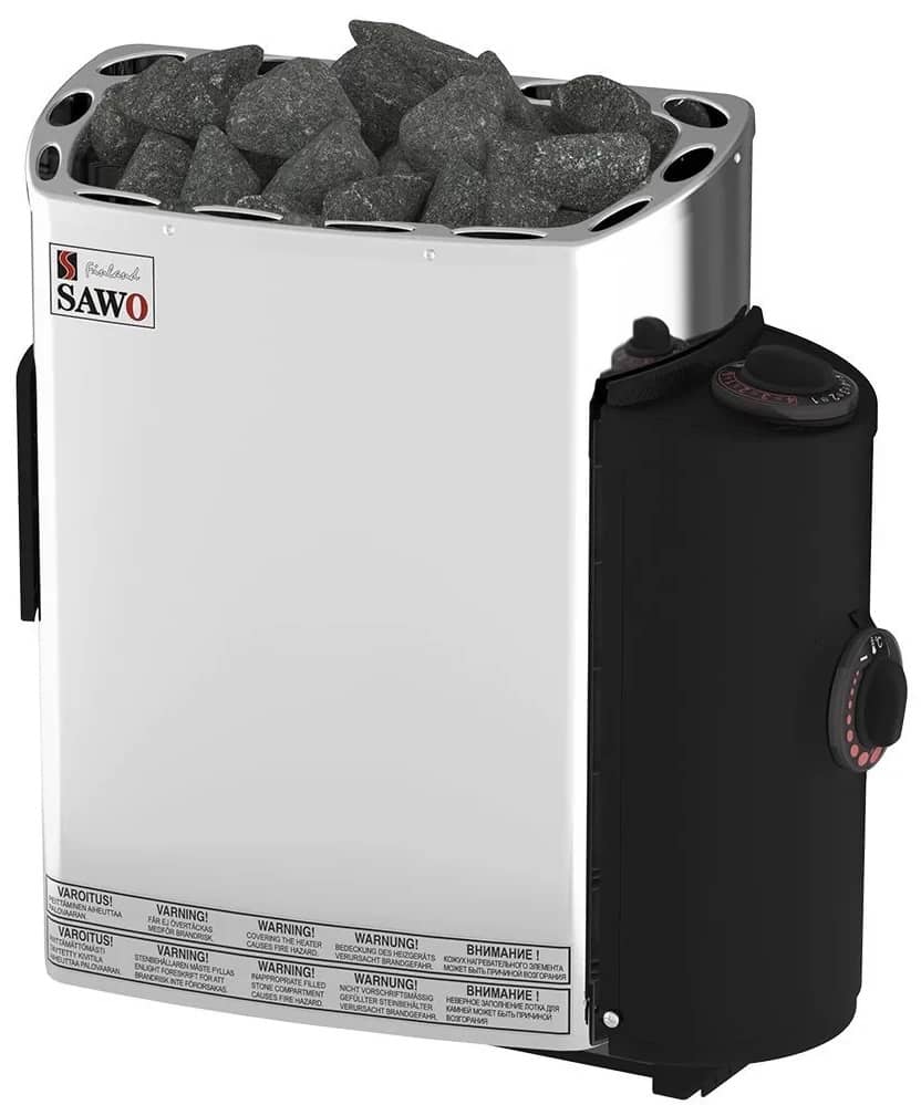 Електрична кам'янка Sawo Mini MN-30NB-P для домашніх парних