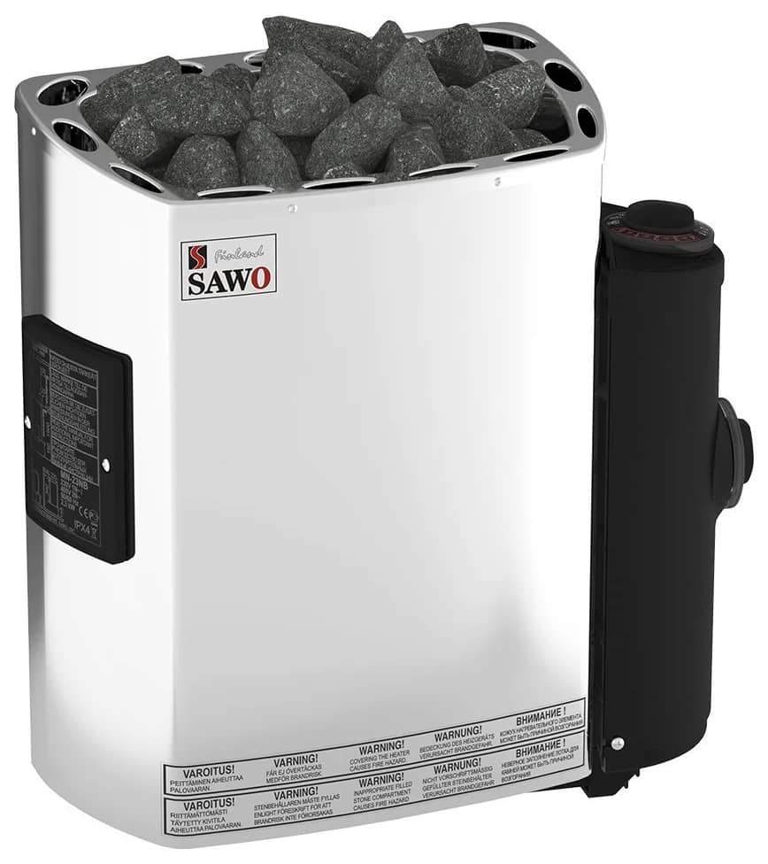 Електрична кам'янка Sawo Mini MN-30NB-P з вбудованим пультом
