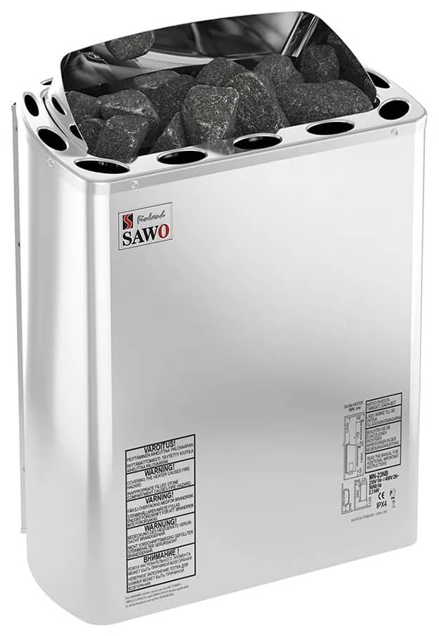Електрична кам'янка Sawo Minix MX-30NS-P з виносним пультом