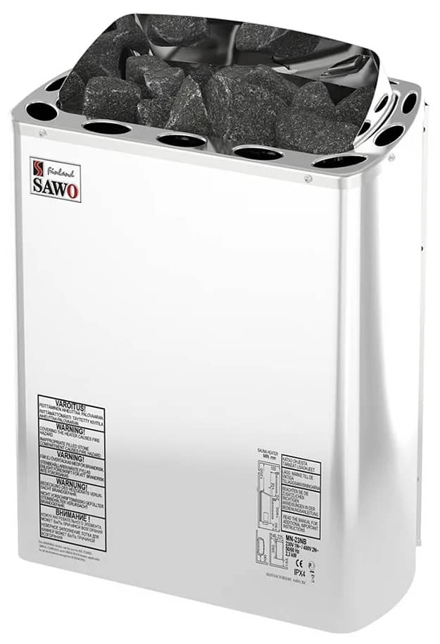 Електрична кам'янка Sawo Minix MX-30NS-P для домашніх парних