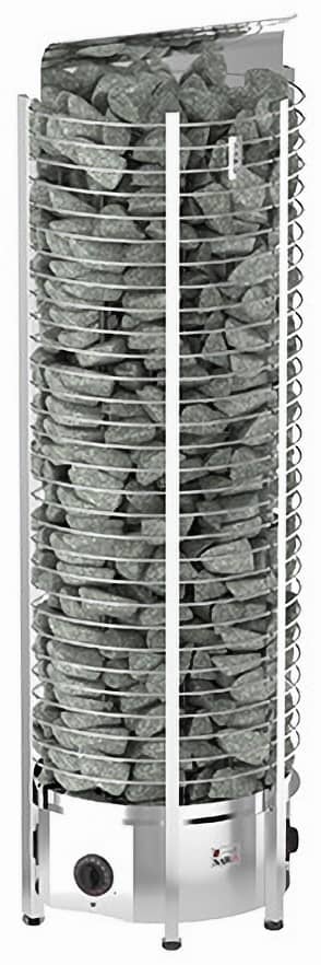 Електрокам'янка Sawo Tower Heater Wall TH6-80NB-WL-P із вбудованим пультом