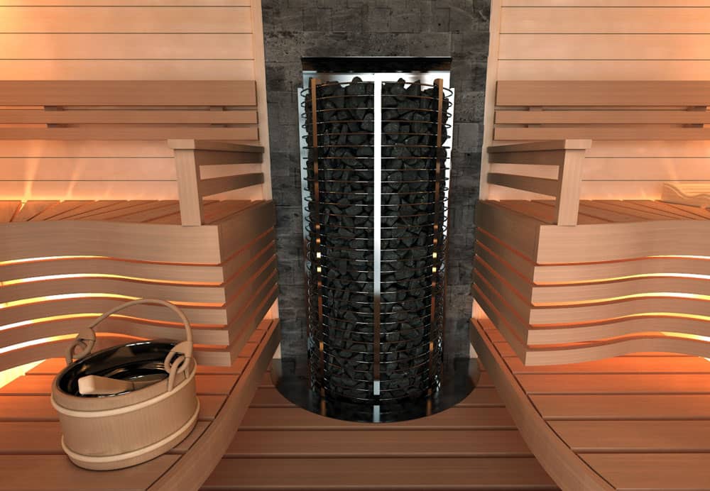 Електрокам'янка на основу Sawo Tower Heater TH6-90NS-P-C