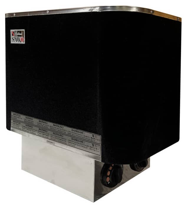 Електрокам'янка Sawo Nordex NR-60NB-Z-F чорна