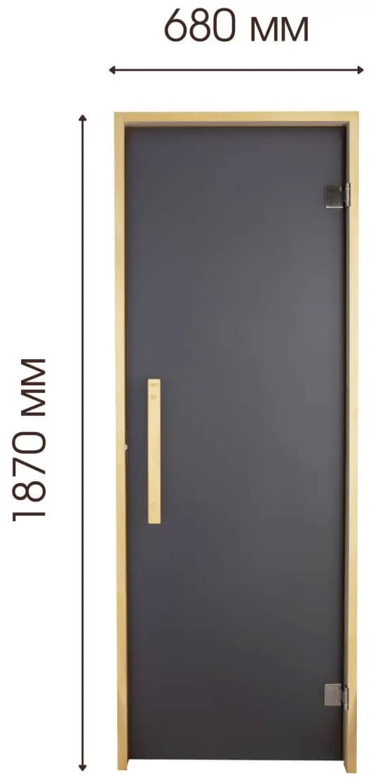Петля із нержавіючої сталі у дверях Tesli Lux Graphite Sateen 700х1900 Петля із нержавіючої сталі у дверях Tesli Lux Graphite Sateen 700х1900